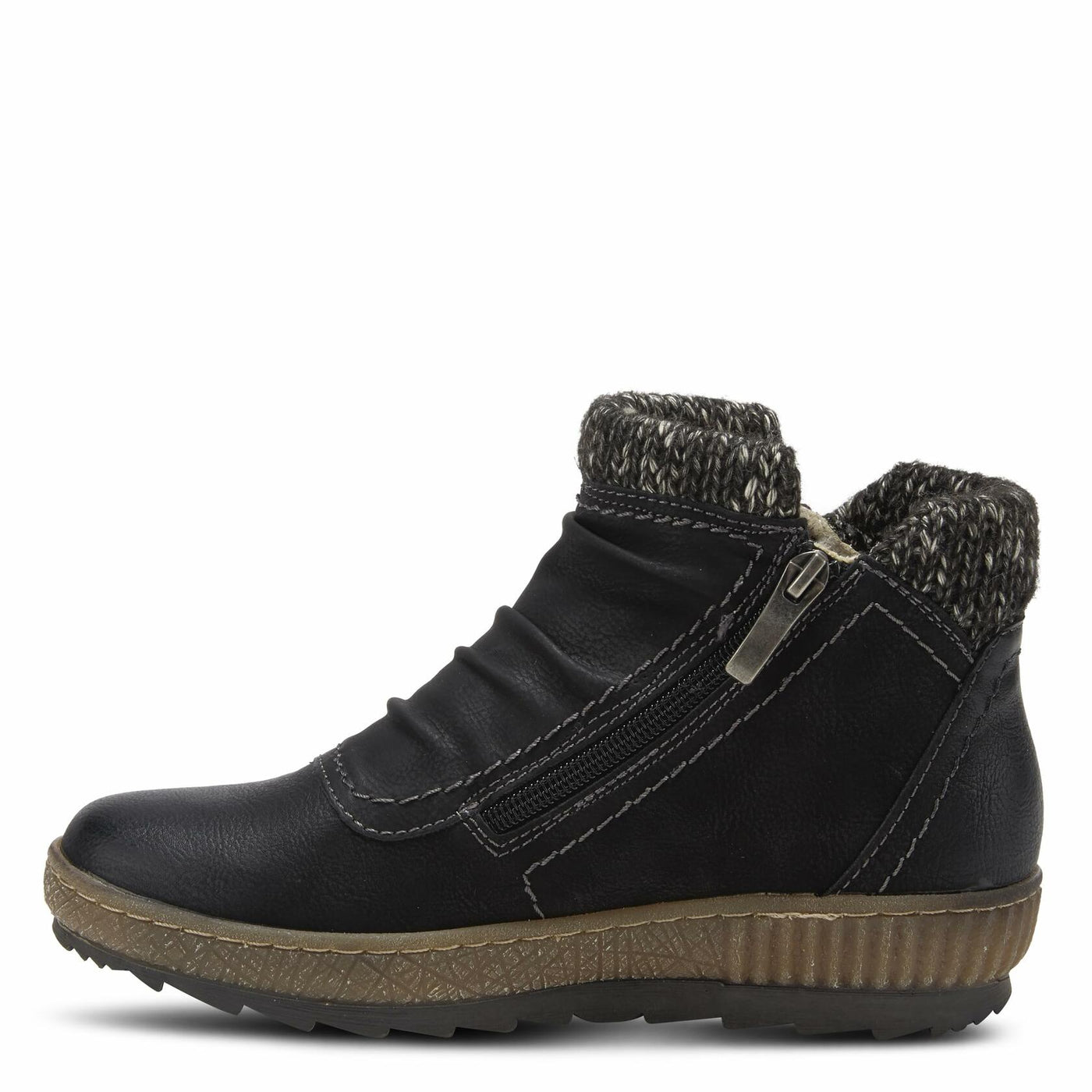 Spring Step Relife Cleora Boots for Women - Ladies Ankle Boots with Dual Full Length Zippers - Waterproof Womens Boots for Outdoor