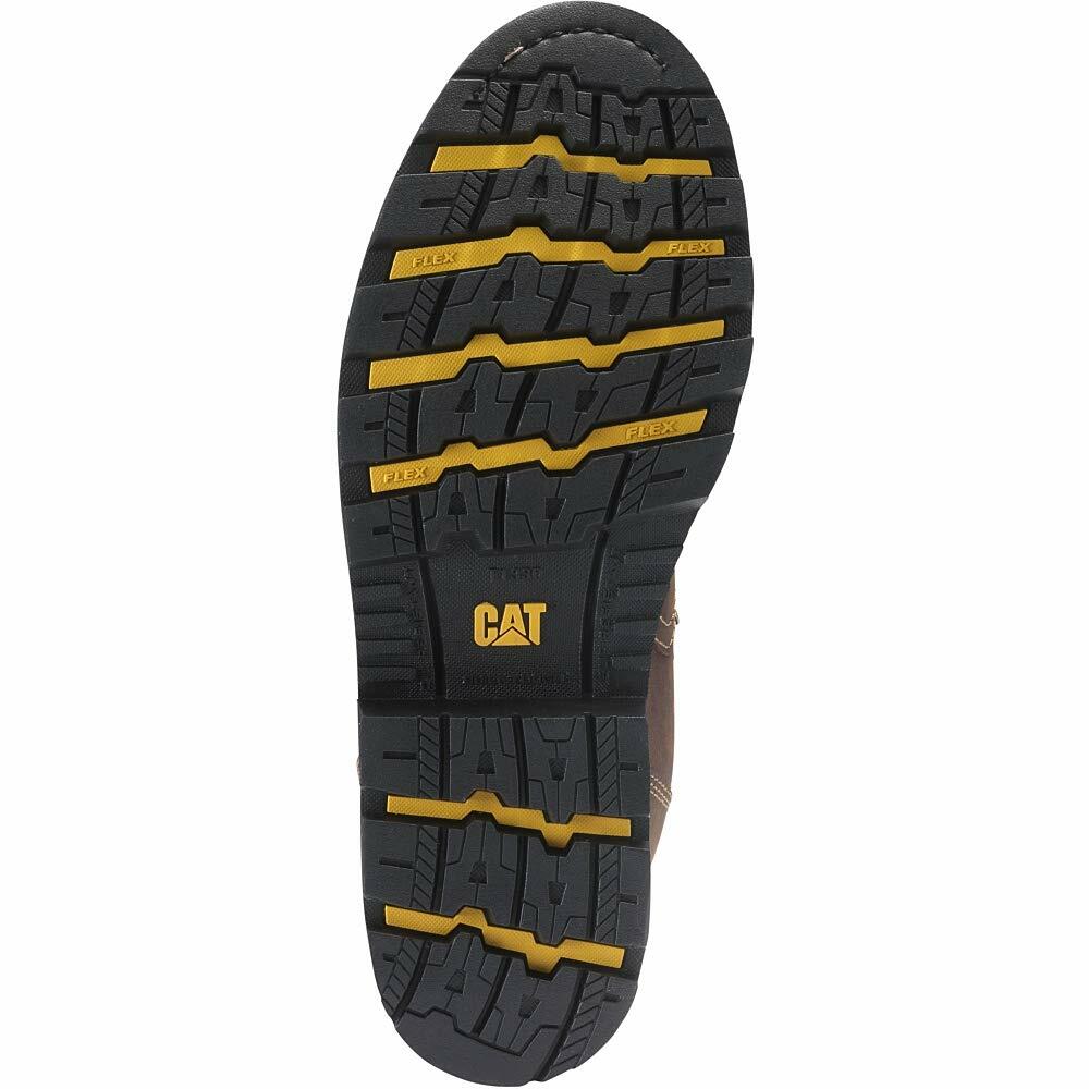 Cat Footwear Men's Alaska 2.0 8" WP TX ST Construction Boot, Walnut, 10