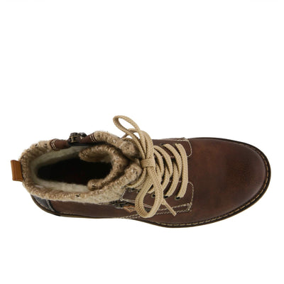 Spring Step Relife Khazera Ankle Boots for Women - Ladies Boots With Full Length Zipper Closure - Waterproof Western Womens Boots for Outdoor