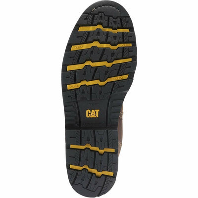 Cat Footwear Men's Alaska 2.0 8" WP TX ST Construction Boot, Walnut, 8.5