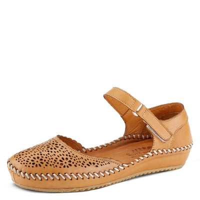 Spring Step Women's Wallania Mary-Jane Sandal Camel EU 40 / US 9