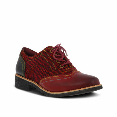 Spring Step L'Artiste Women's Muggiasti Oxford Red Multi EU 38 / US 7.5-8