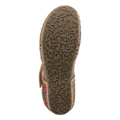 L'Artiste by Spring Step Spikey Beige Multi EU 36 (US Women's 5.5-6) M