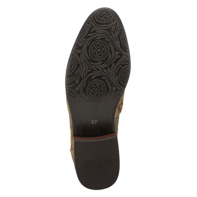 L'Artiste by Spring Step Women's Georgiana Chelsea Boot, Camel Multi, 8