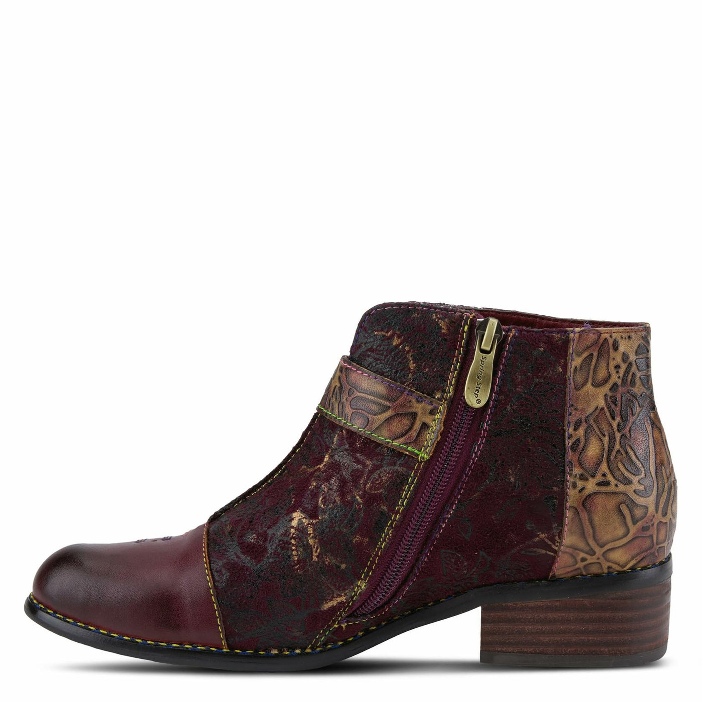 Spring Step L'Artiste Women's Georgiana Boots Purple Multi EU 38 / US 7.5-8