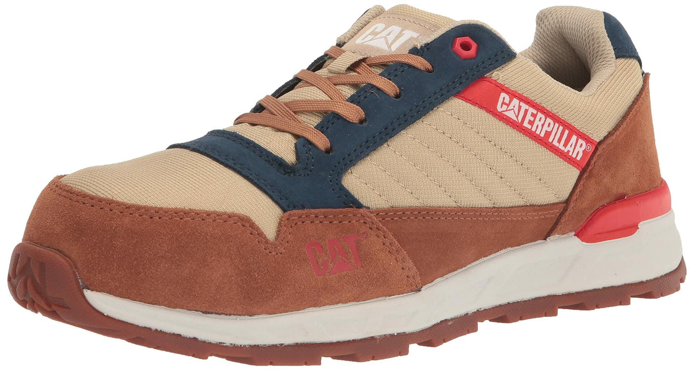 Cat Footwear Men's Venward Composite Toe Industrial Shoe, Brown Sugar/Desert Mojave, 11.5 Wide