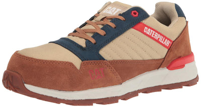 Cat Footwear Men's Venward Composite Toe Industrial Shoe, Brown Sugar/Desert Mojave, 7.5 Wide