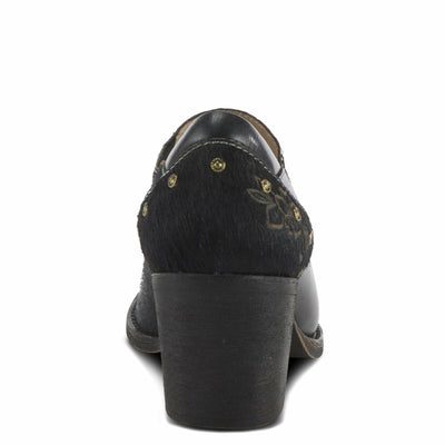 Spring Step L'Artiste Women's Empowerite Hair-On-Hide Shootie Black EU 35 / US 5