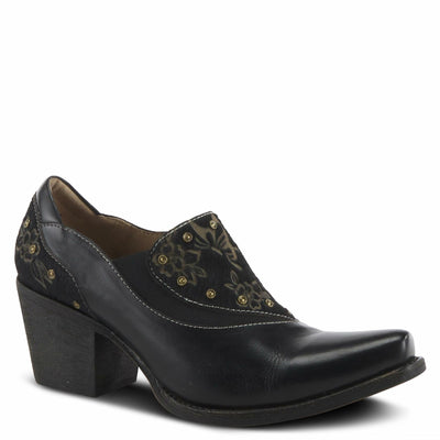 Spring Step L'Artiste Women's Empowerite Hair-On-Hide Shootie Black EU 35 / US 5