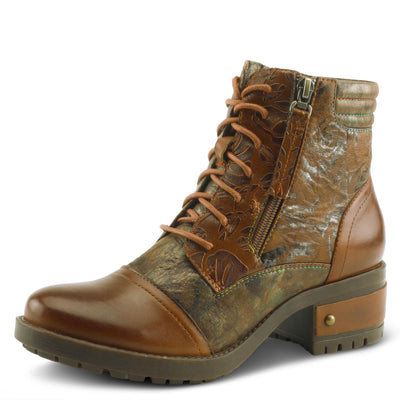 Spring Step L`Artiste Women's Sunsetride Boot Medium Brown Multi EU 38 / US 7.5-8
