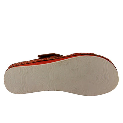 Spring Step L'Artiste Women's Pillow Slide Sandal Peach EU 36 / US 5.5-6