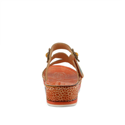 Spring Step L'Artiste Women's Pillow Slide Sandal Peach EU 36 / US 5.5-6