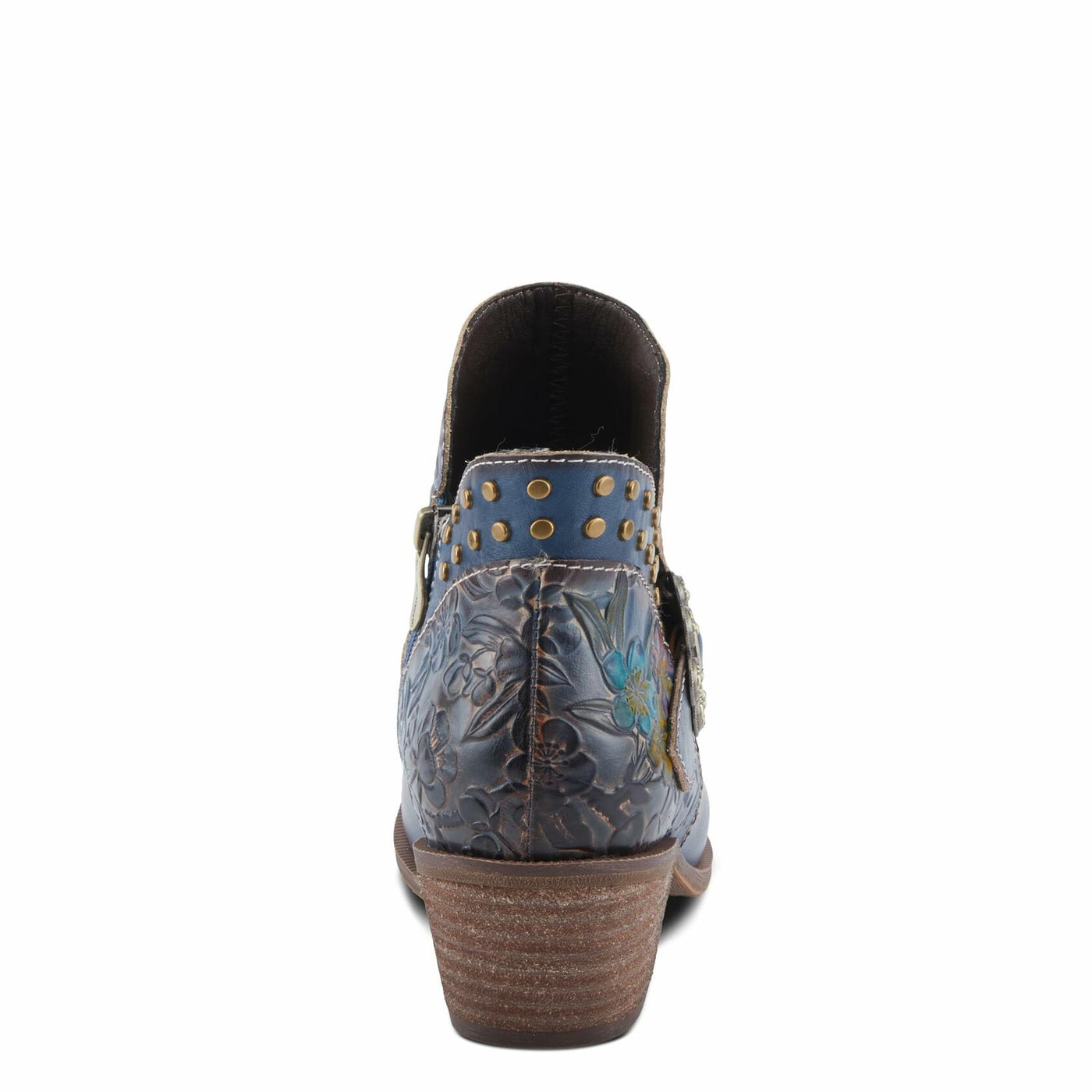 L'Artiste by Spring Step Women's Daintylady Western Boot, Blue Multi, 8.5