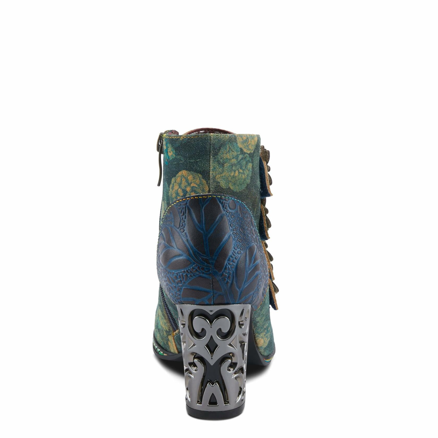 Spring Step L'Artiste Ivyisla Women's Versatile Shootie - Perfect with Leggings, Socks, or Barefoot, Chic & Comfortable Booties Green Multi EU 37 / US 6.5-7