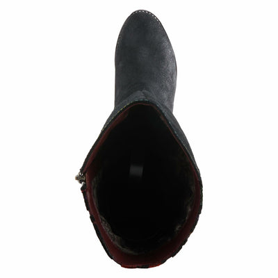 L'Artiste by Spring Step Women's Royals Fashion Boot, Black Multi, 8.5