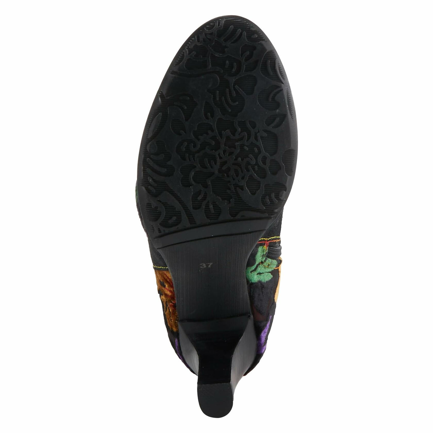 L'Artiste by Spring Step Women's Royals Fashion Boot, Black Multi, 8.5