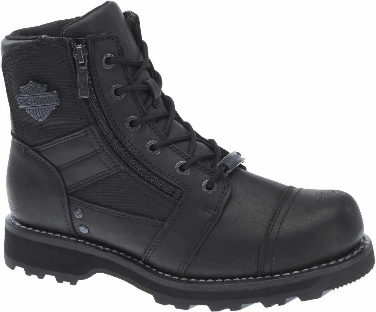 HARLEY-DAVIDSON FOOTWEAR Men's Bonham Work Boot, Black, 12 M US