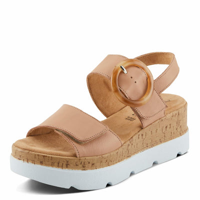 Spring Step Women's Abarah Sandal, Blush, 6.5