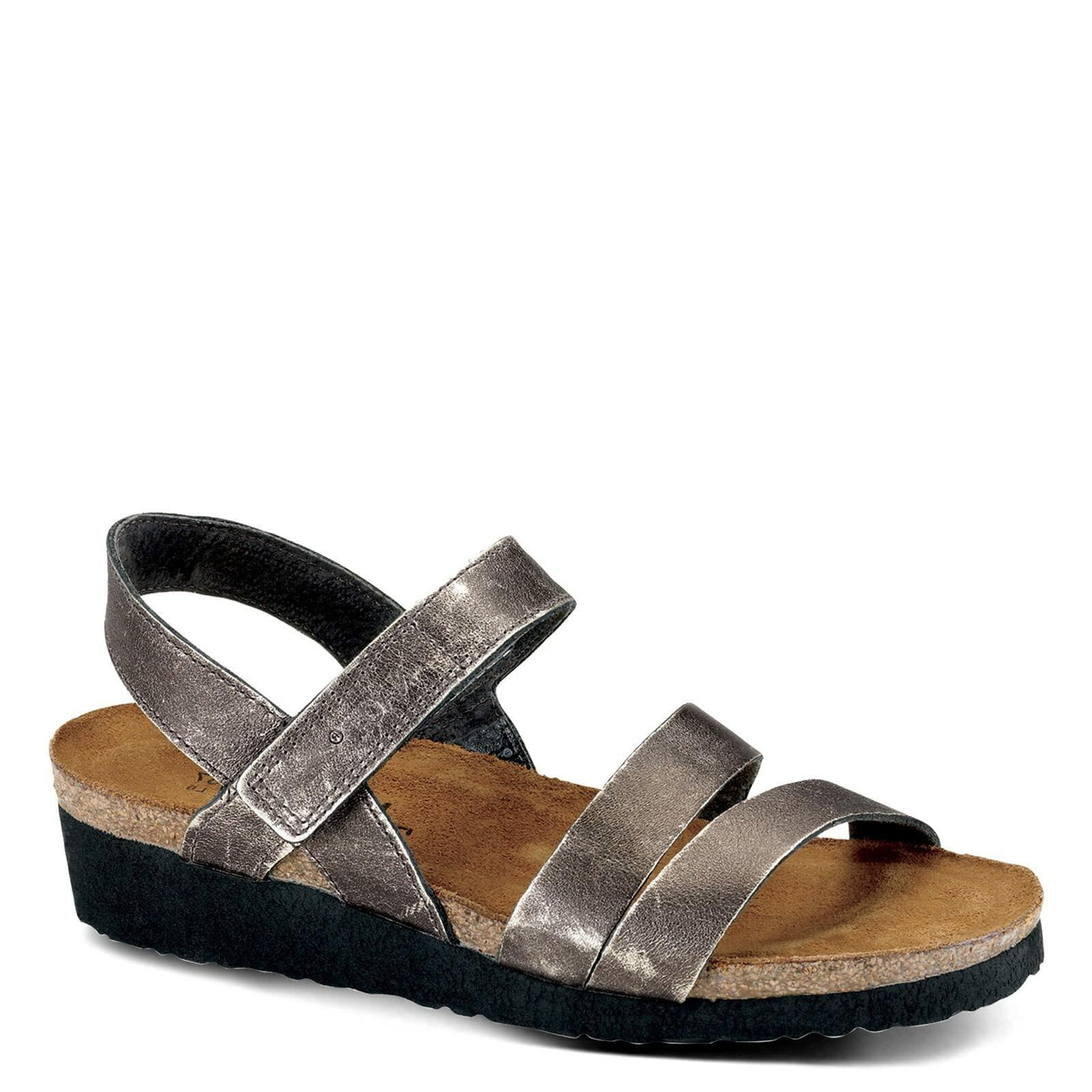 NAOT Footwear Women's Kayla Sandal Metal Leather 6-6.5 N-M US