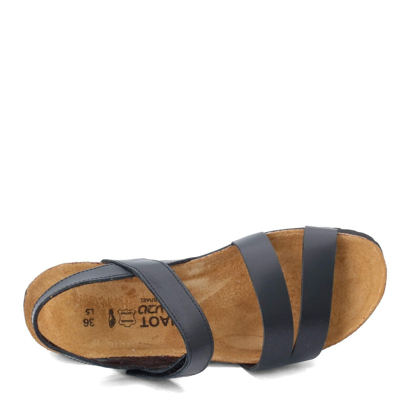 NAOT Footwear Women's Kayla Sandal Black Matte Leather 9-9.5 N-M US