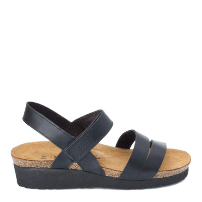 NAOT Footwear Women's Kayla Sandal Black Matte Leather 9-9.5 N-M US