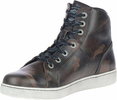 HARLEY-DAVIDSON FOOTWEAR Men's Bateman Camo Motorcycle Boot, 8
