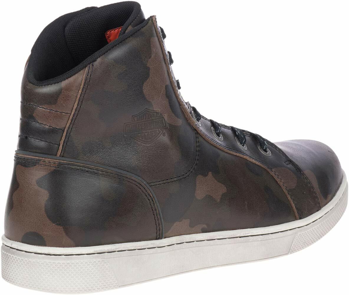 HARLEY-DAVIDSON FOOTWEAR Men's Bateman Camo Motorcycle Boot, 8