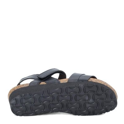 NAOT Footwear Women's Kayla Sandal Black Matte Leather 6-6.5 N-M US