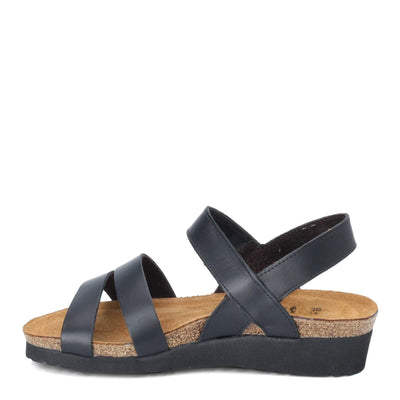 NAOT Footwear Women's Kayla Sandal Black Matte Leather 6-6.5 N-M US
