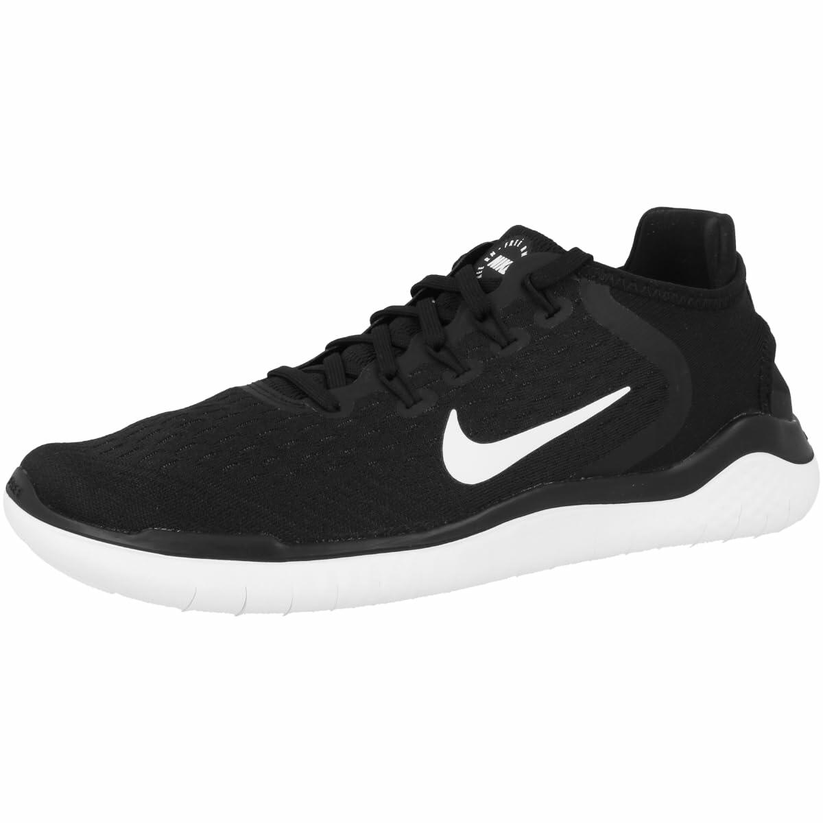 Nike women's Running Shoes, Black Black White 001, 10.5 US
