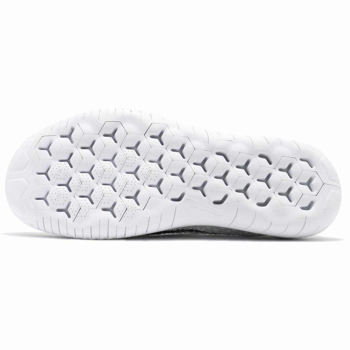 Nike Womens WMNS Free Rn Flyknit 2018 942839 100 - Size 7.5W White/Black