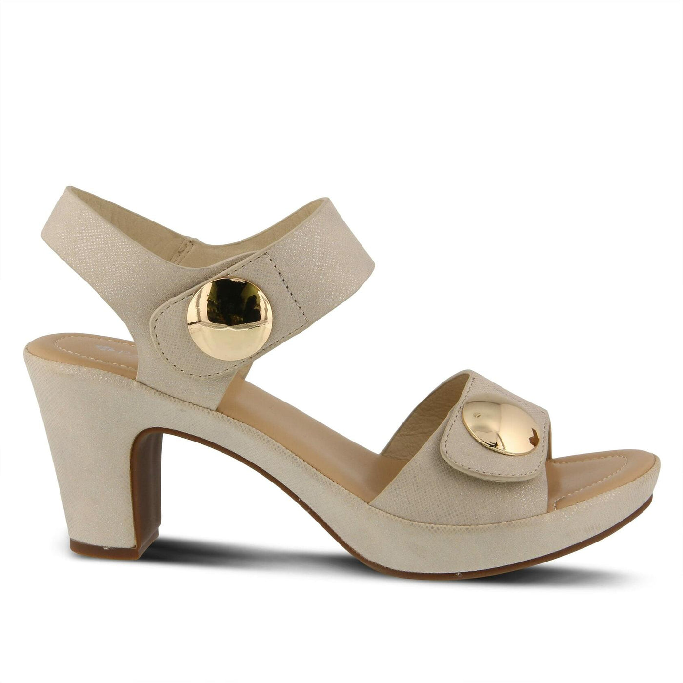 PATRIZIA Women's Dade Sandals Bone EU 39 / US 8.5