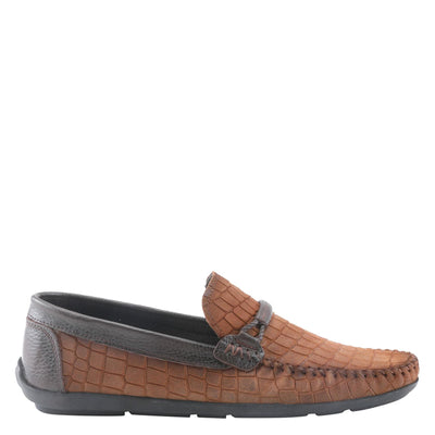 Spring Step Men's Luciano Slip-On Shoe Medium Brown EU 41 / US 8-8.5