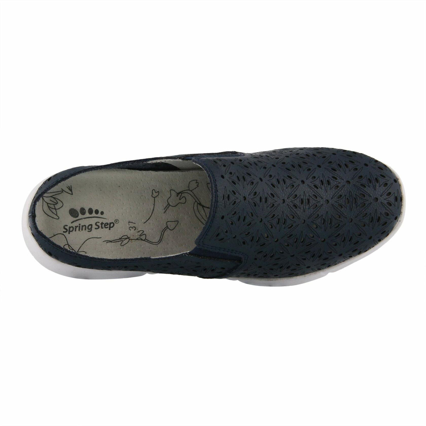 Spring Step Women's Softsidele Leather Loafer Navy