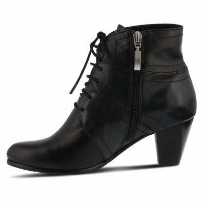 Spring Step Womens Hilde Black Multi Leather Boot - 41