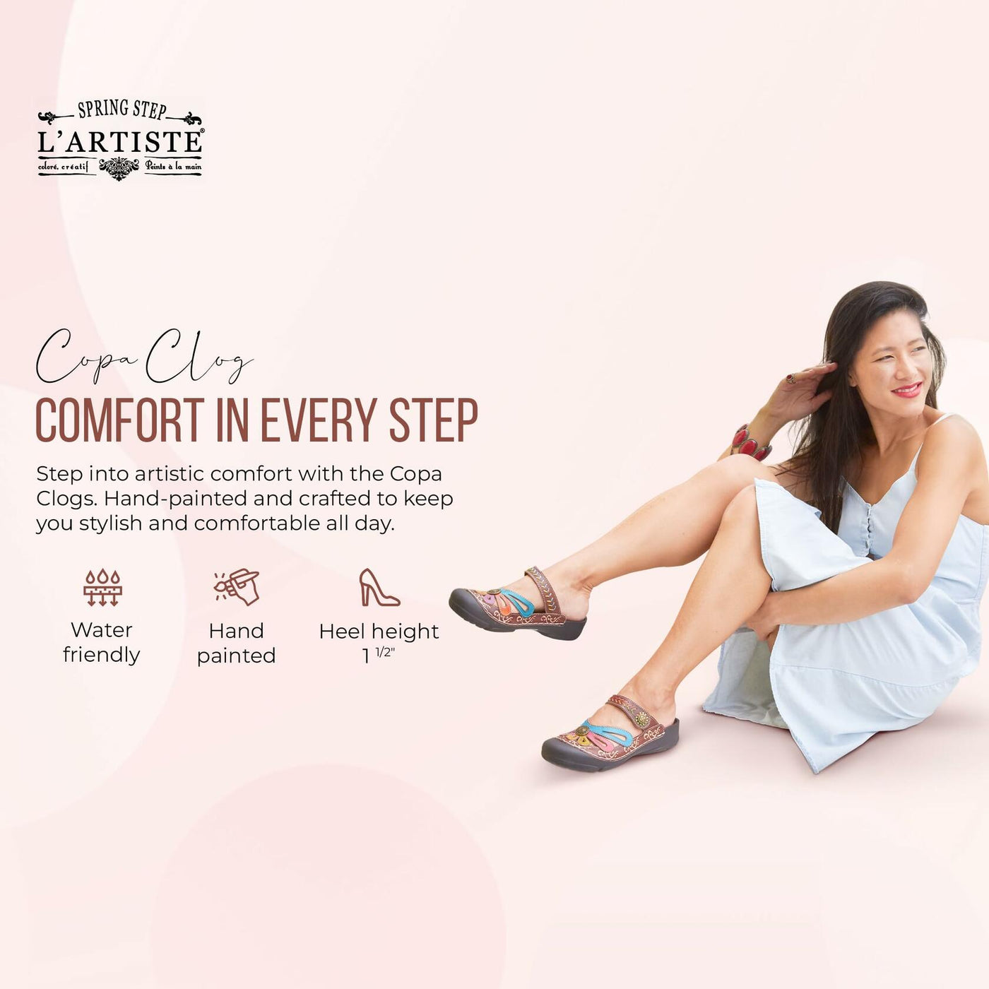 L'Artiste by Spring Step Women's Copa Flat Sandal