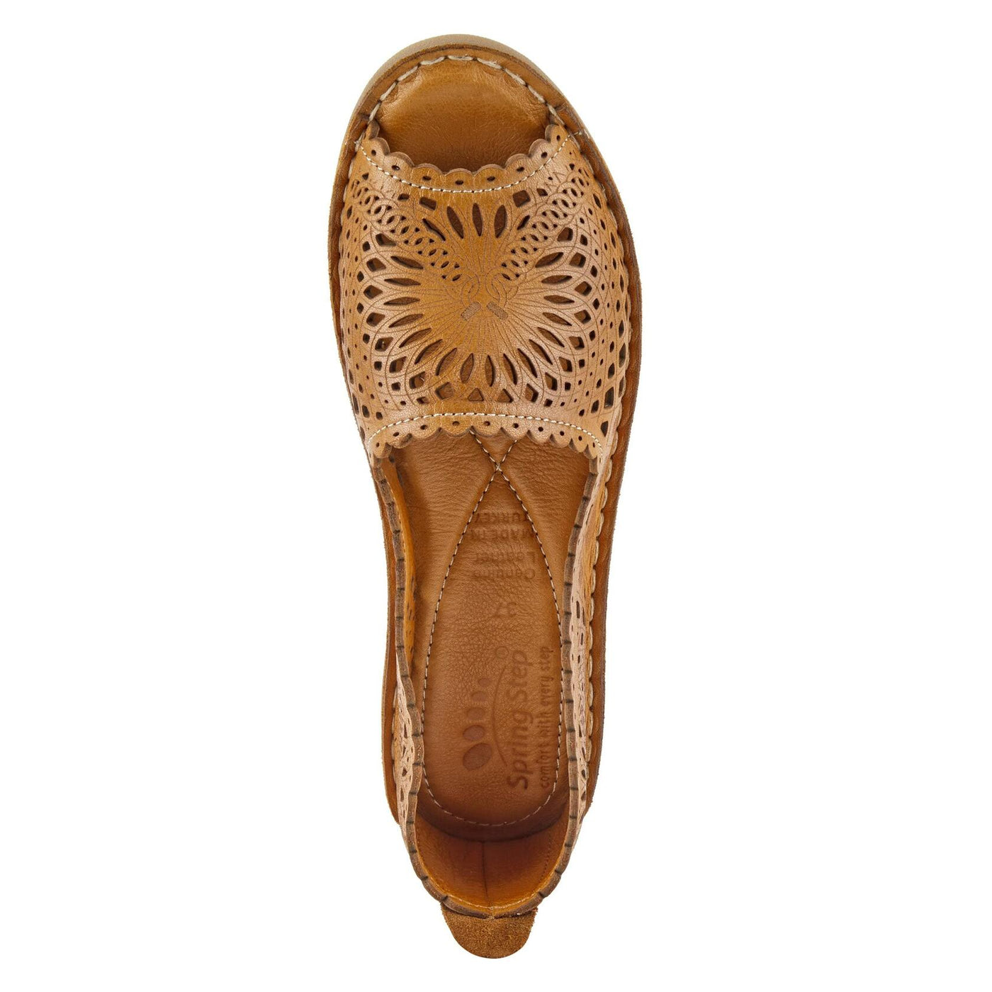 Spring Step Women's Brandal Slip-On ShoeCamel EU 38 / US 7.5-8