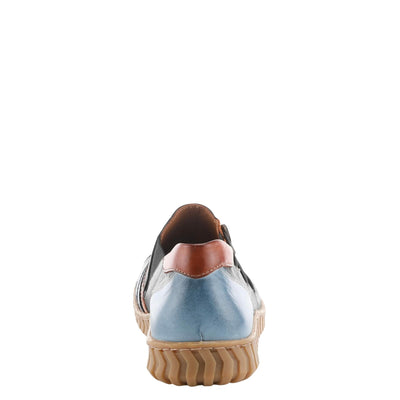 Spring Step Women's Neeta Slip-On Shoe Navy Multi EU 36 / US 5.5-6