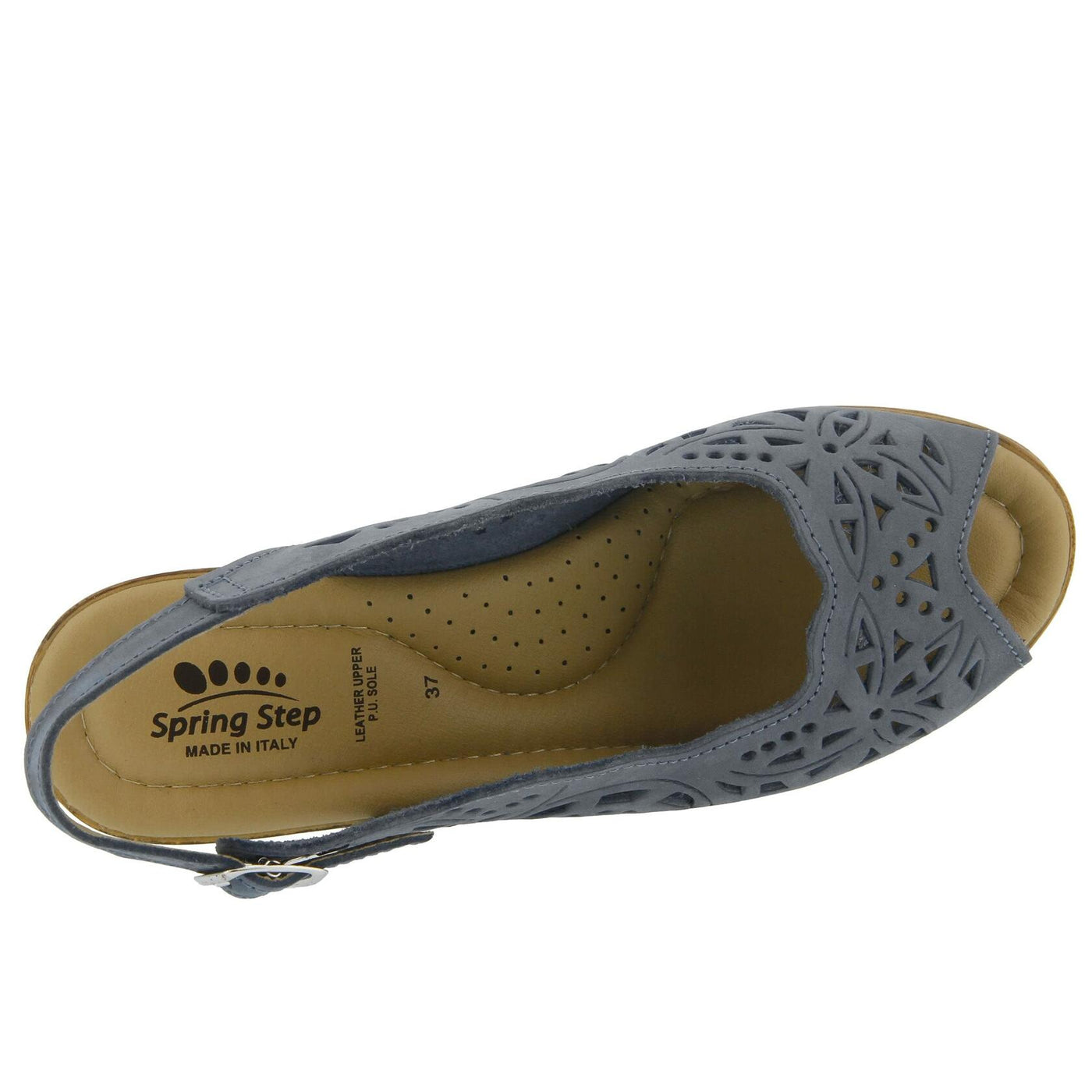 Spring Step Women's Orella Slingback Sandal,Blue,40 EU/9 M US