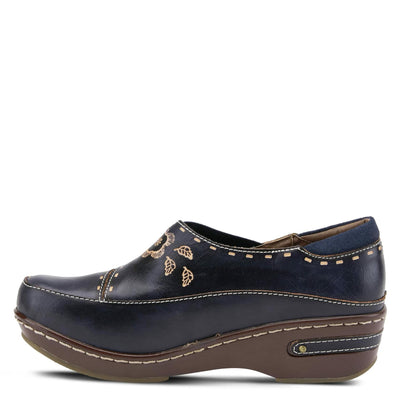 L'artiste by Spring Step Women's Burbank Mule, Navy, 42 EU/10.5-11 M US
