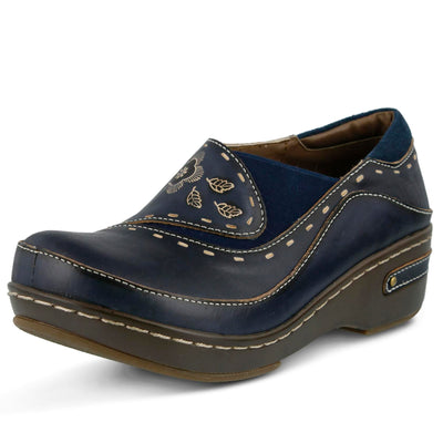 SPRING STEP L'ARTISTE Women's Burbank Mule, Navy, 41 EU/9.5-10 M US