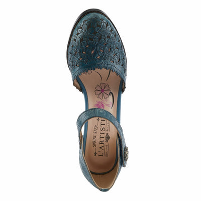 L'Artiste by Spring Step Women's Visionary Pump, Blue, 9.5-10