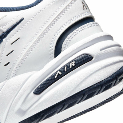 Air Monarch IV Regular Width White Silver Navy 415445 102 Men (13)