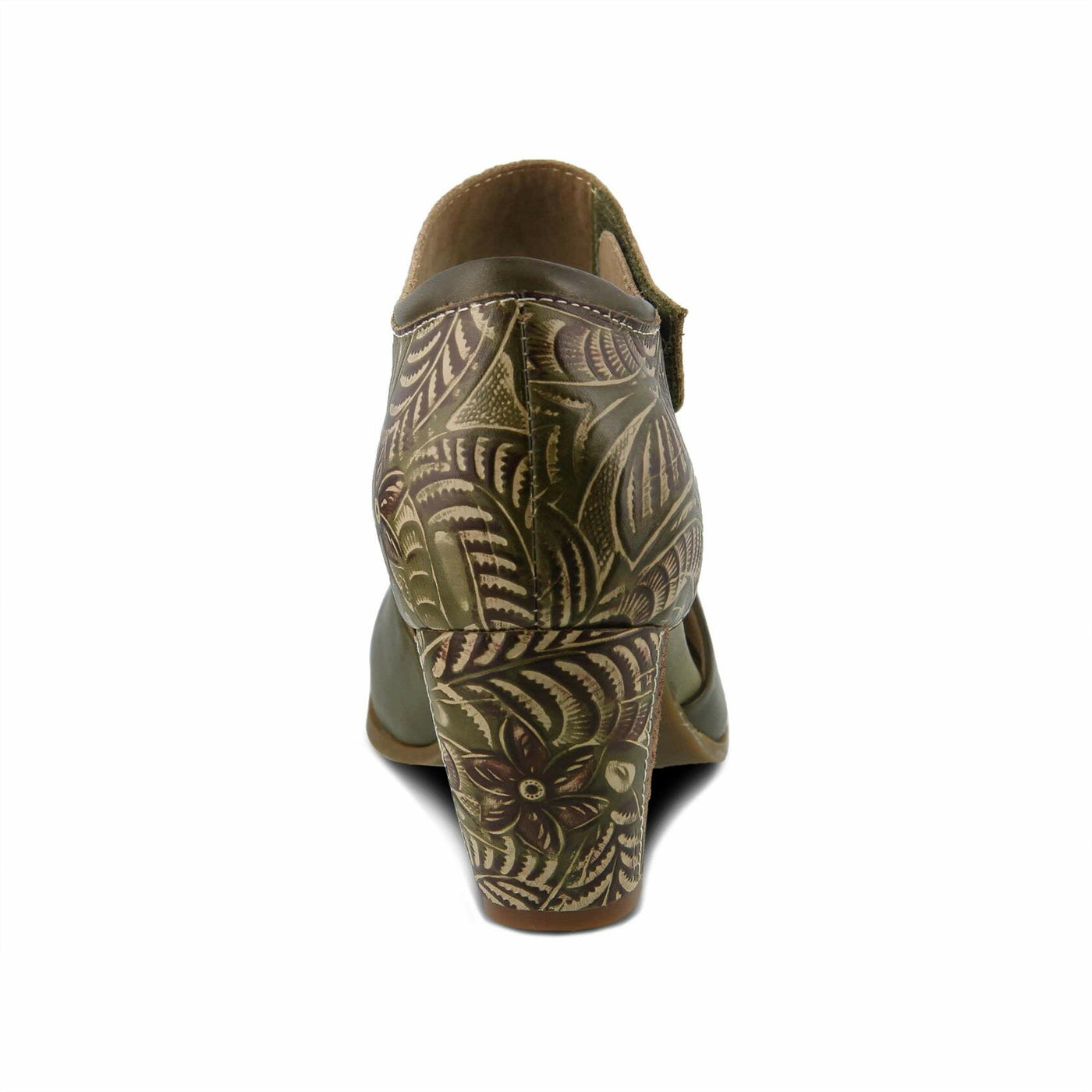 L'Artiste by Spring Step Women's Toolie Pump, Olive Green, 5