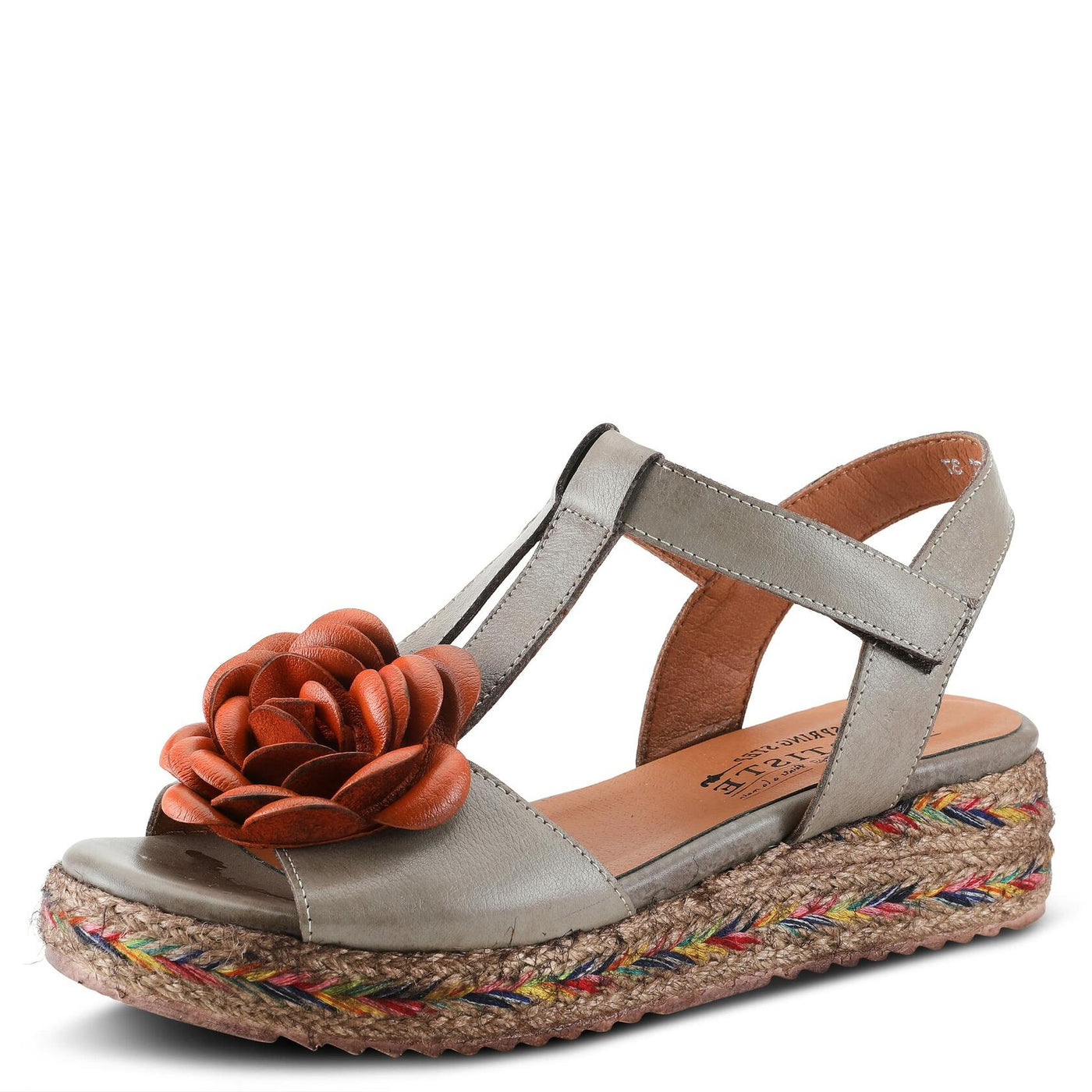 Spring Step L'Artiste Women's Tempest Wedge Light Grey EU 41 / US 9.5-10