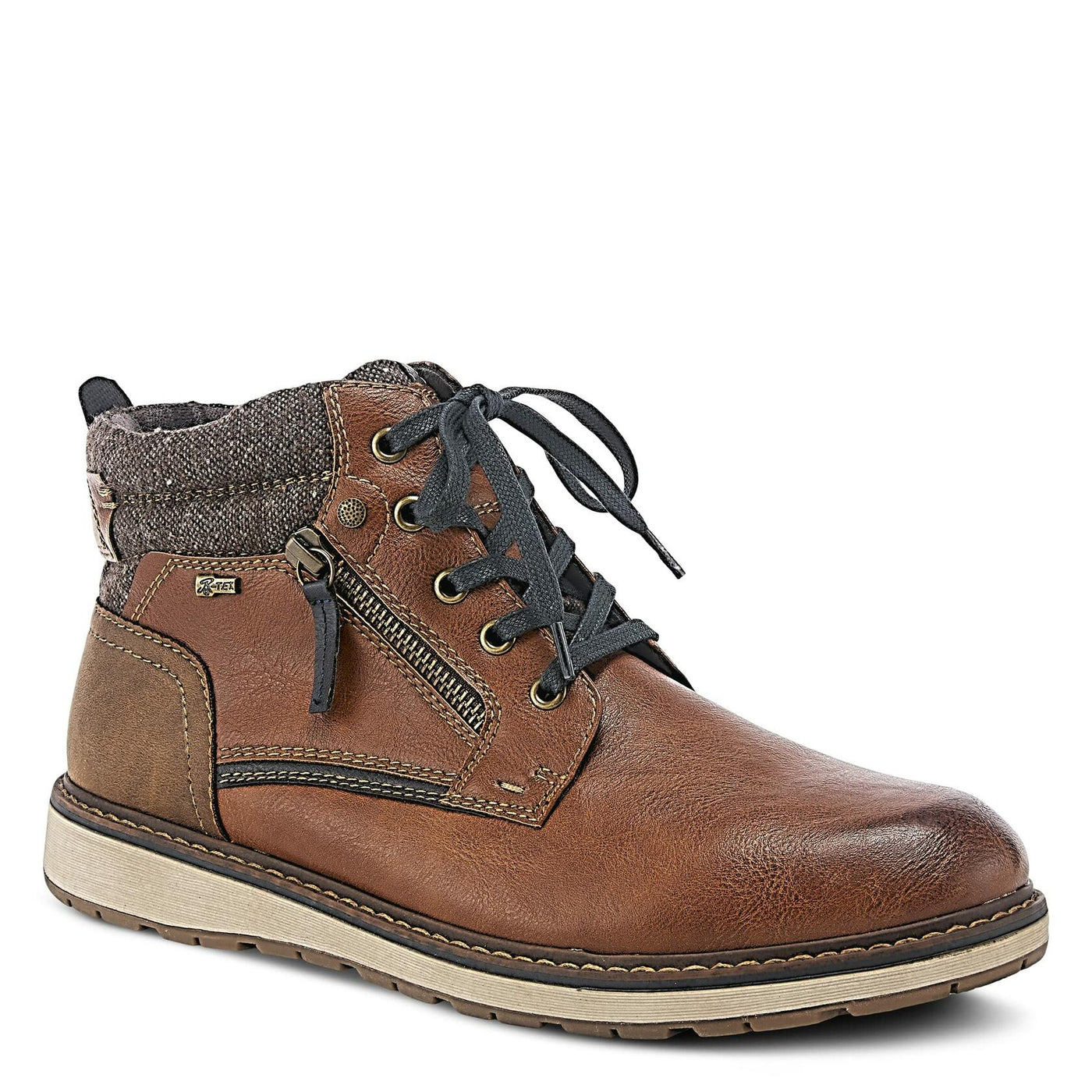 Spring Step Men's Johnny Sneaker Cognac EU 44 / US 10.5-11