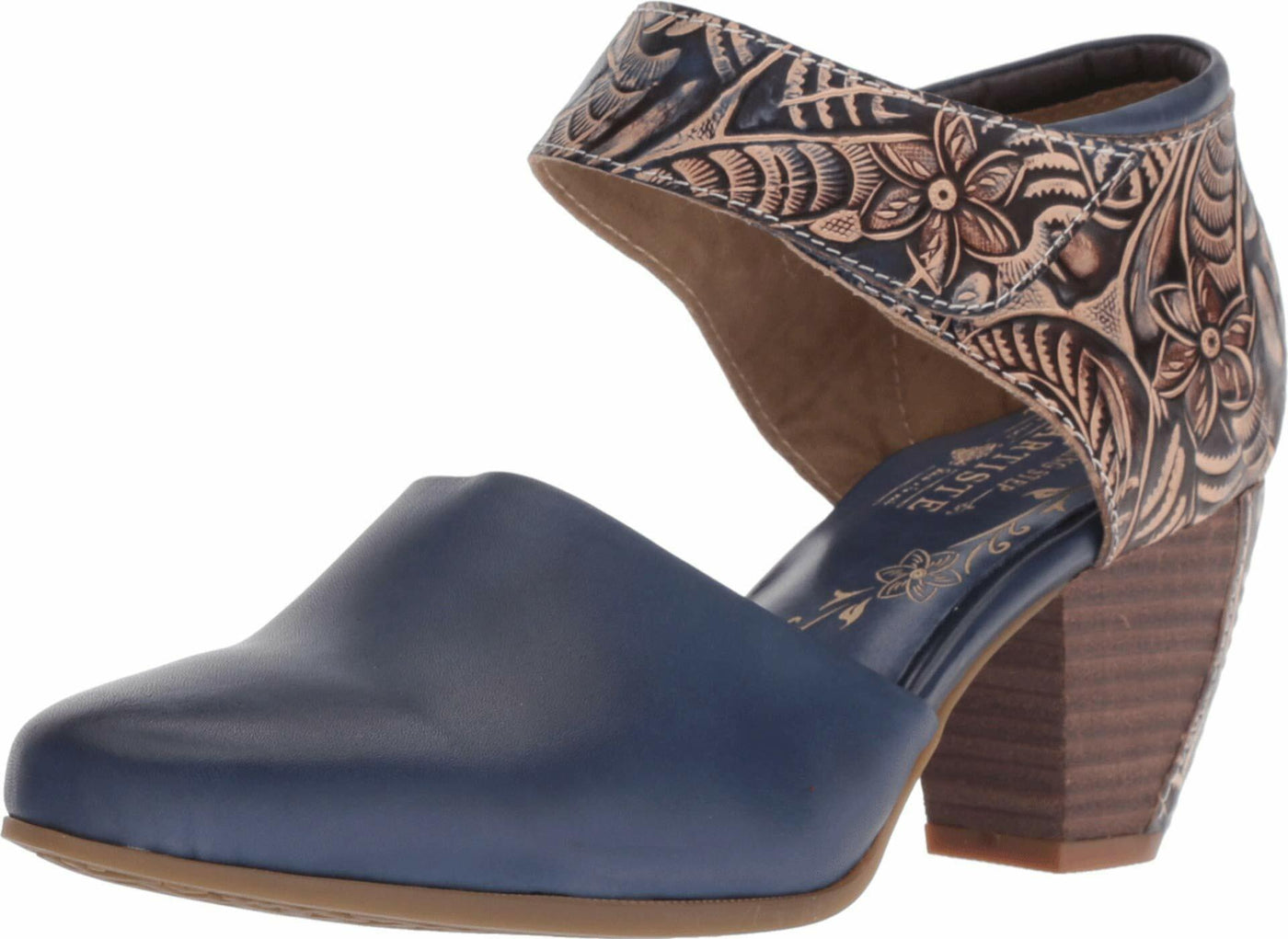 Spring Step L'Artiste Women's Toolie Mary Jane Shoe Blue EU 39 / US 8.5