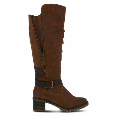 Spring Step Women's Knee High Boot, Brown, 9
