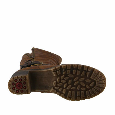 Spring Step Women's Knee High Boot, Brown, 9