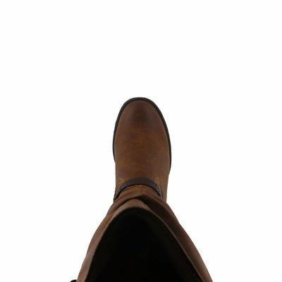 Spring Step Women's Knee High Boot, Brown, 9